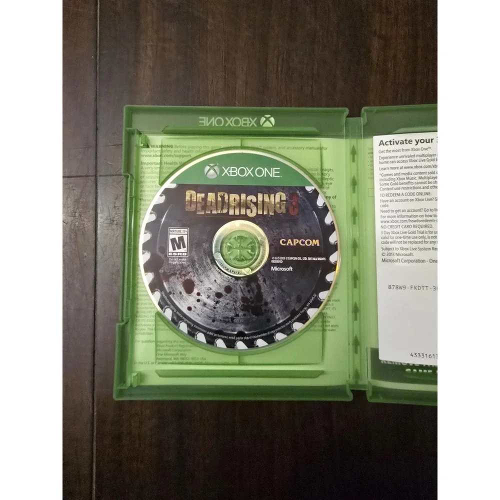 Dead Rising 3 Microsoft Xbox One Zombie Action Game with Great‎ Visuals